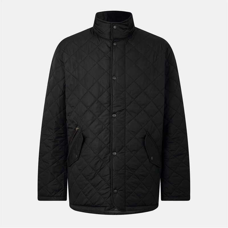 バブアー メンズ アウター ジャケット・ブルゾン チェルシー ジャケット Barbour Chelsea Sportsquilt Jacket Black BK11 ブラック