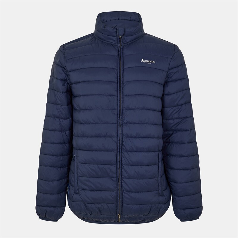 アクアスキュータム メンズ アウター ジャケット・ブルゾン Aquascutum Mcknk Jkt Sn99 Navy ネイビー｜ReVida 店