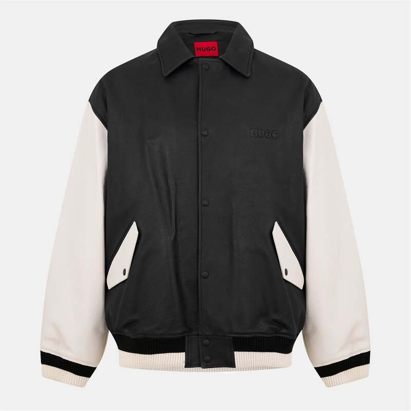 フューゴ メンズ アウター ジャケット・ブルゾン Hugo Limer 10269382 01 Black ブラック