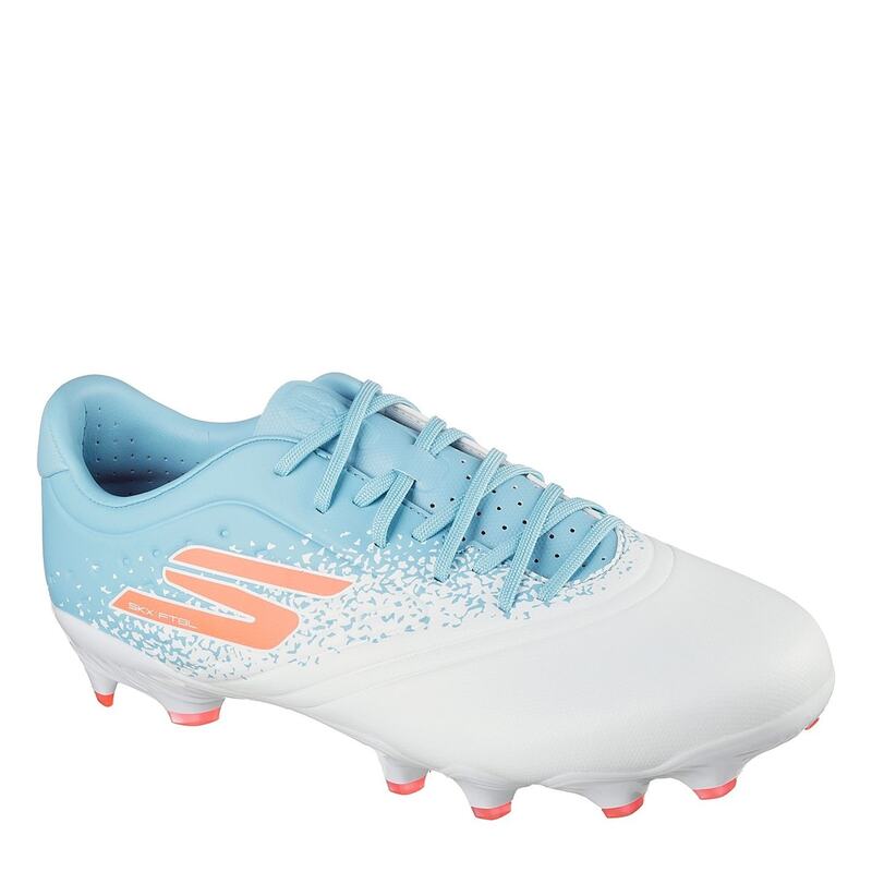 スケッチャーズ メンズ シューズ スニーカー ブーツ Skechers Razor Adults Academy Firm Ground Football Boots White/Blue 白いこと