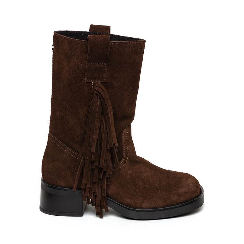 スティーブ マデン レディース シューズ ブーツ・レインブーツ STEVE MADDEN Madden Benedict F Ld53 Brown Seude ブラウン