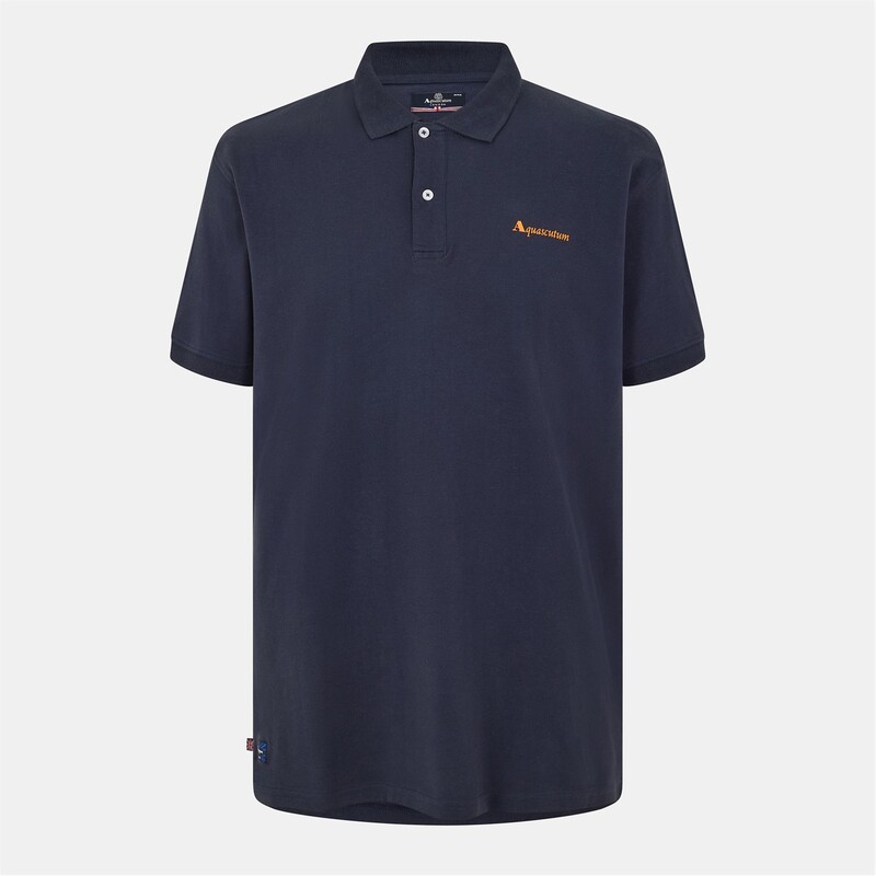 アクアスキュータム メンズ トップス スポーツシャツ Aquascutum Ss Polo 錫99 Navy 米国海軍