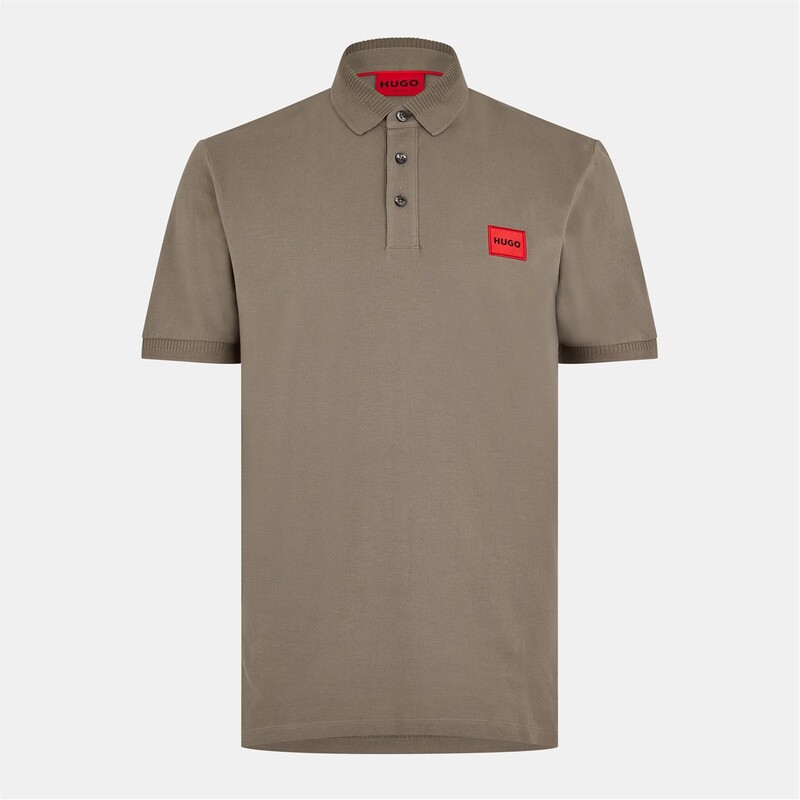 フューゴ メンズ トップス Tシャツ ポロシャツ Hugo Dereso Polo Shirt Med Grey 031 グレー