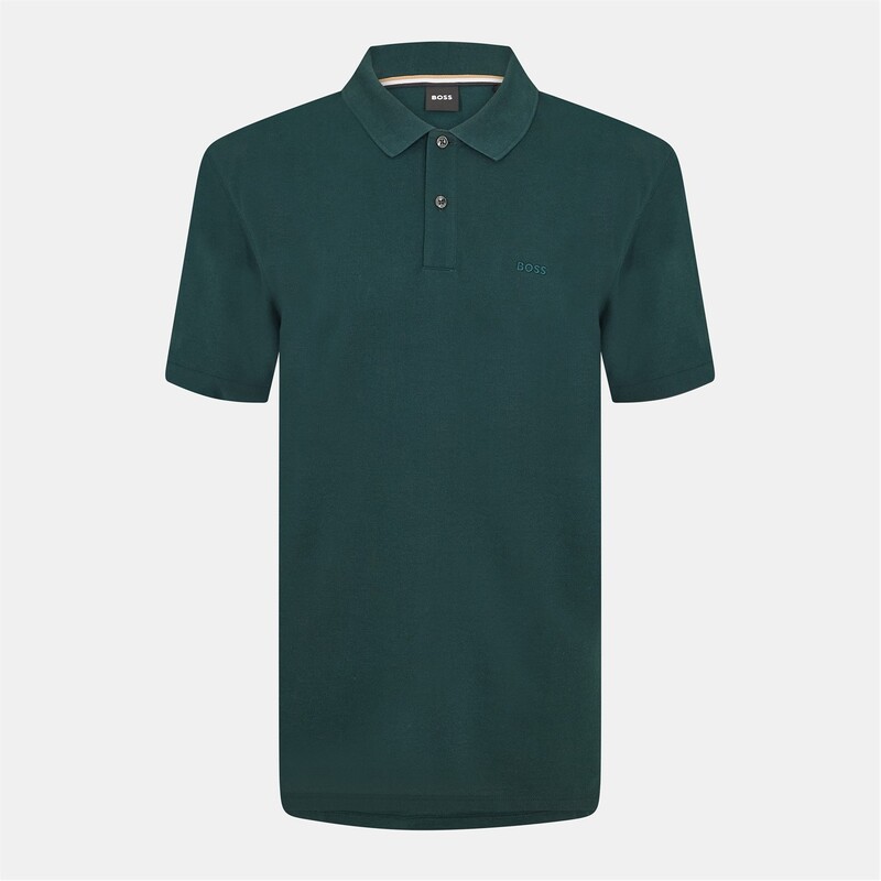 ボス メンズ トップス ポロシャツ Boss Mens Pallas Polo Shirt Dark Green グリーン|ReVida 店