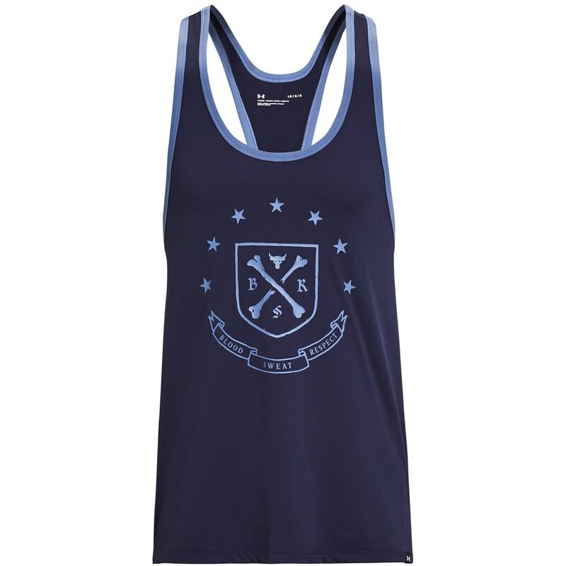 アンダーアーマー メンズ トップス シャツ Under Armour Pjt Rock Gym Tank Sn99 Blue ブルー