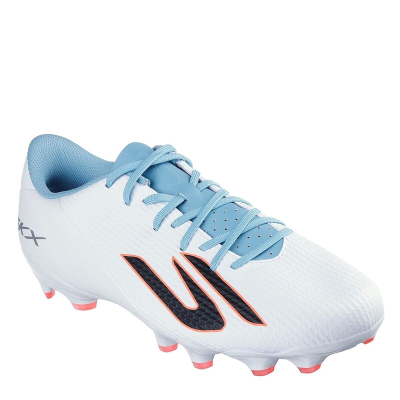 スケッチャーズ メンズ シューズ スニーカー ブーツ Skechers SKX.2 Academy Adults Firm Ground Football Boots White/Blue 白いこと