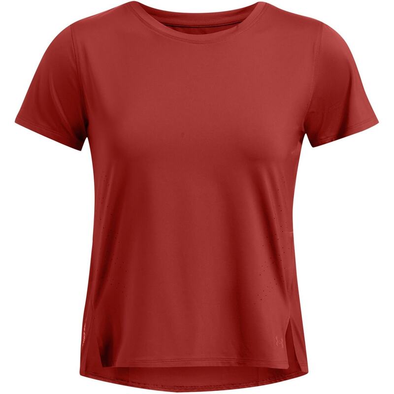 アンダーアーマー レディース トップス シャツ ショートパンツ Under Armour Launch Elite Shortsleeve Orange オレンジ｜ReVida 店