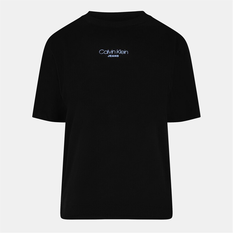 カルバンクライン レディース トップス シャツ Tシャツ Calvin Klein Jeans CKJ Boxy Fit Tee Ld53 Black ブラック