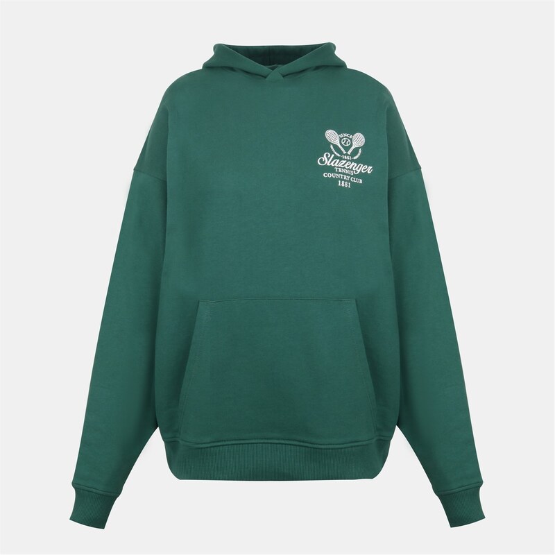 スラセンジャー レディース アウター パーカー・スウェット Slazenger Tennis OTH Hood Ld54 Green グリーン