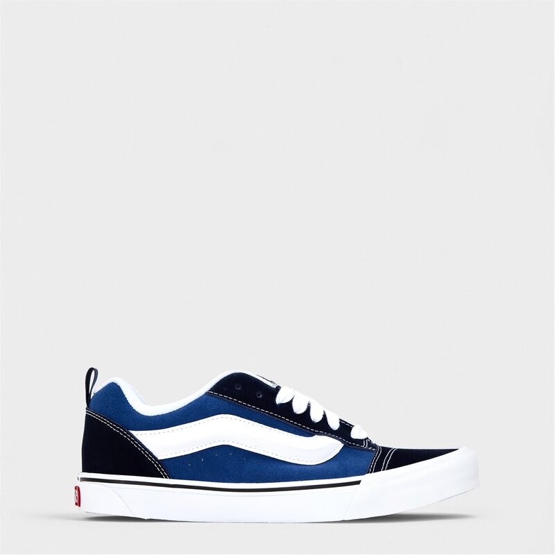 バンズ メンズ シューズ スニーカー Vans Knu Skool Shoes Navy/White ホワイト