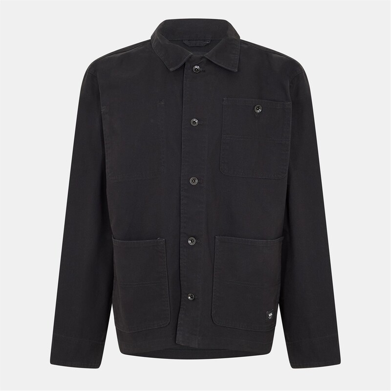 バンズ メンズ アウター 上衣・上衣 上衣 Vans Drill Chore Canvas Jacket London Fo Black 黒いこと