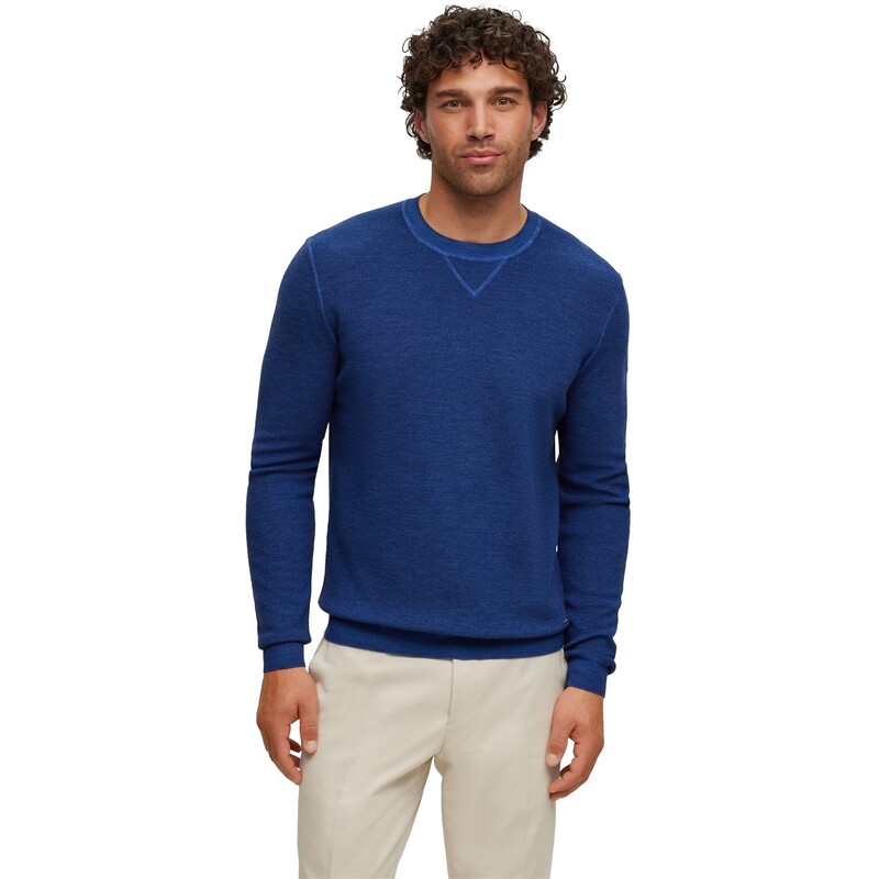 ボス メンズ アウター パーカー・スウェット Boss T-Glam 10247806 01 Dark Blue ブルー