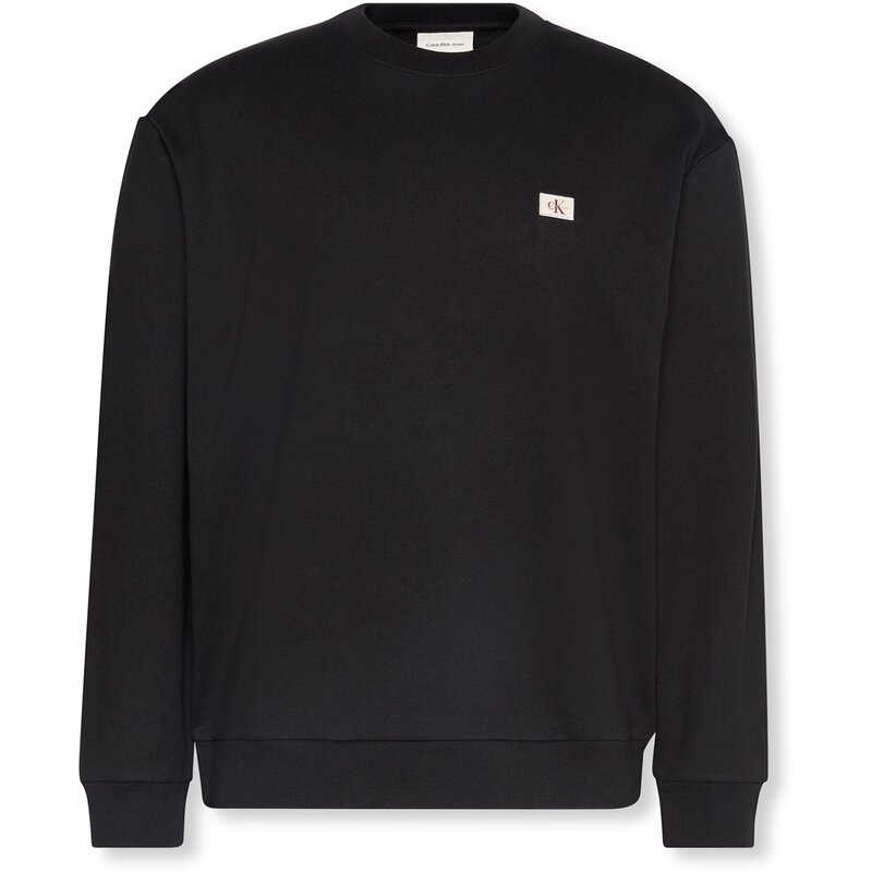 カルバンクライン メンズ アウター パーカー・スウェット Calvin Klein Jeans CKJ Woven Box Swt 錫10 Black UB1 黒いこと