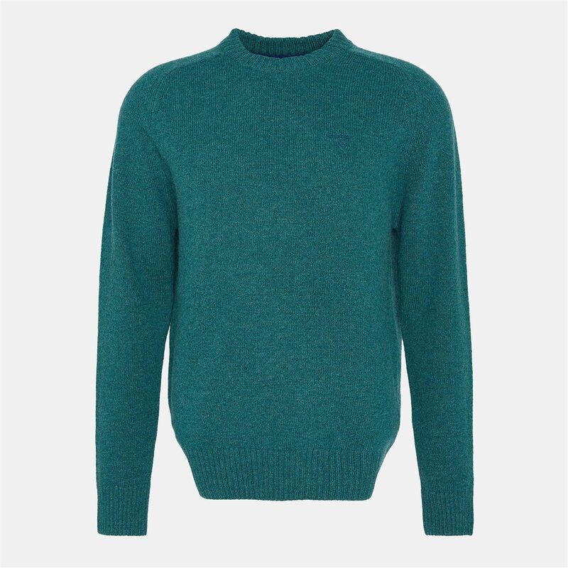 バブアー メンズ アウター ニット・セーター クルーネック Barbour Grangetown Crew Neck Jumper Green グリーン