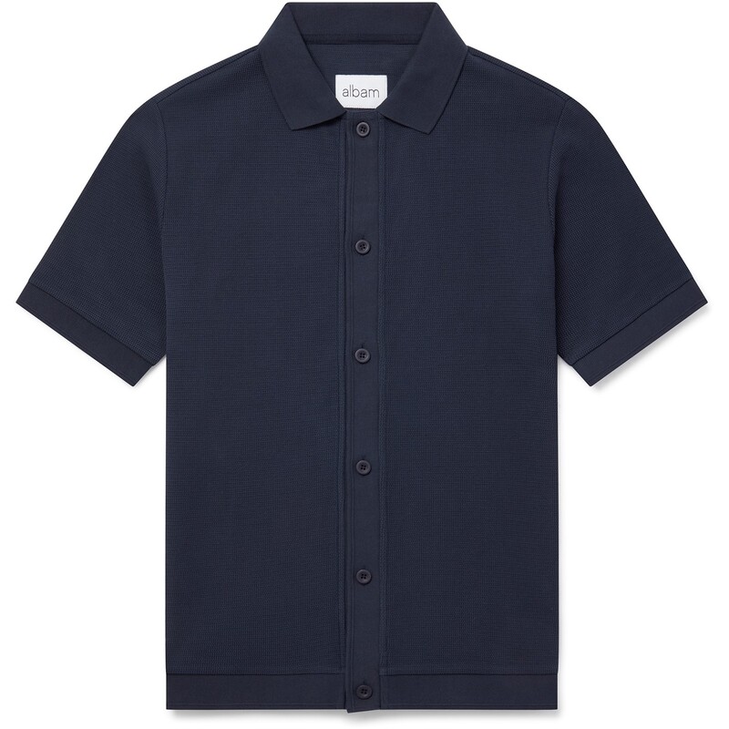 アルバム メンズ トップス シャツ Albam SS Shirt Sn99 Dark Navy 002 ネイビー