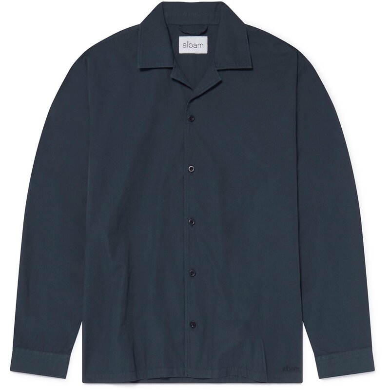 スクラップブック メンズ トップス プルオーバー Albam LS Revere Shir 錫99 Kelp 013
