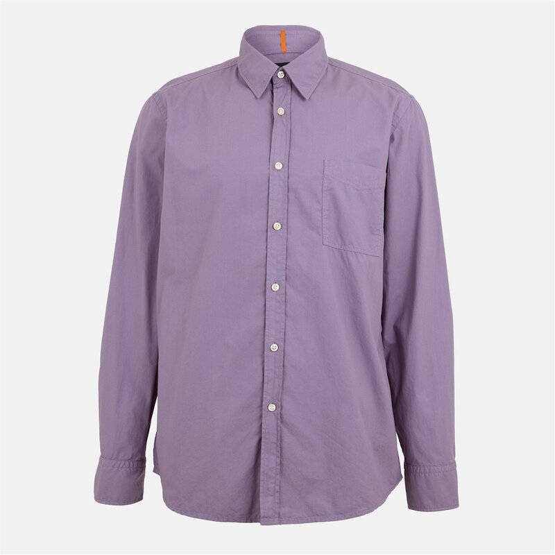 ボス メンズ トップス シャツ Boss Relegant_6 10247350 01 Medium Purple パープル|ReVida 店
