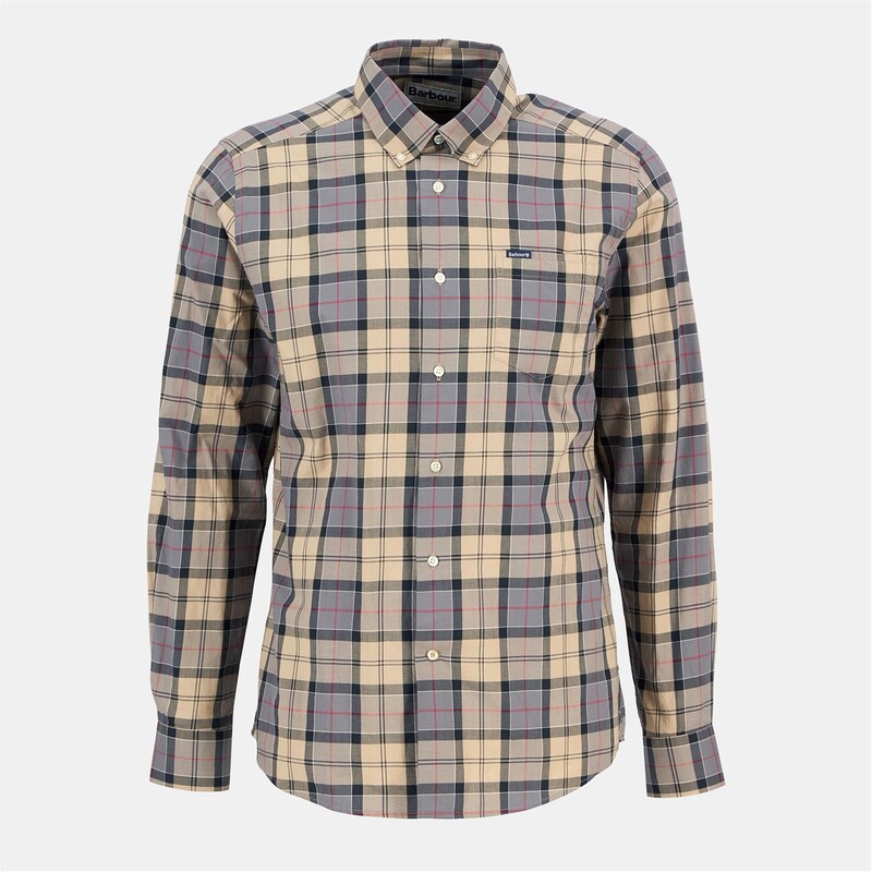 バブアー メンズ トップス シャツ Barbour Men's Long Sleeve Tartan Check Shirt Dress Trtn TN31 チェック