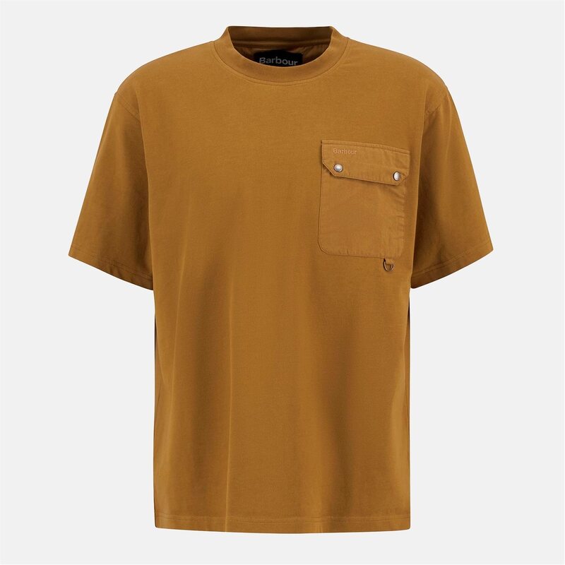 バブアー メンズ トップス Tシャツ BARBOUR Leazes T-Shirt Bronze BR71｜ReVida 店