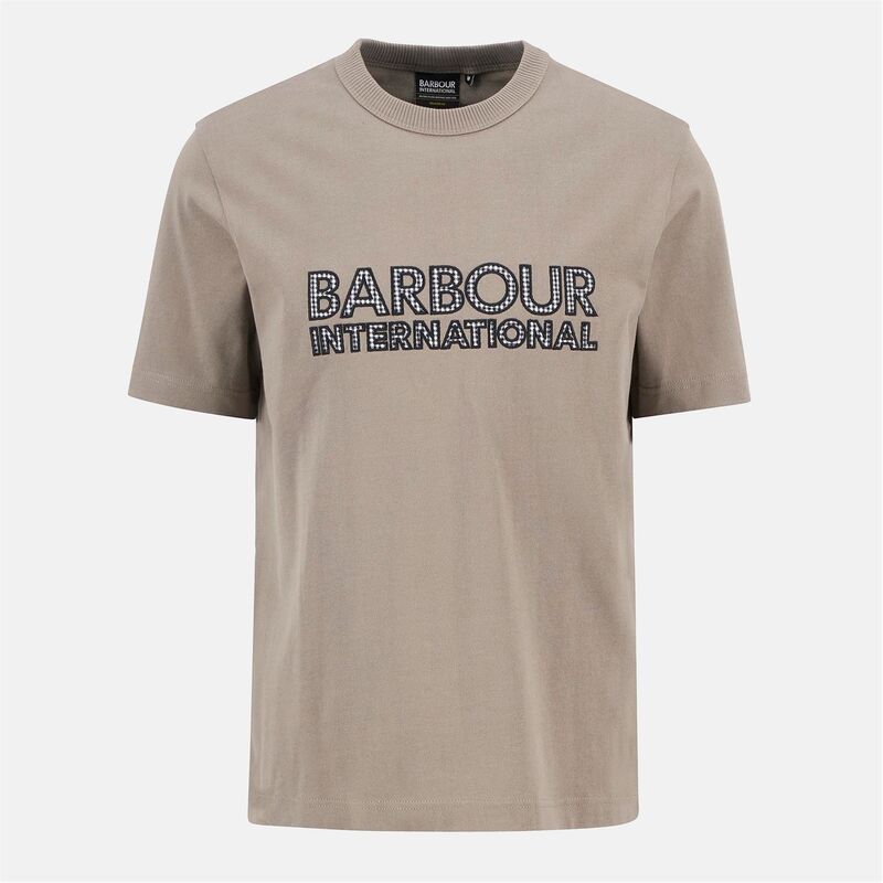 バブアー メンズ トップス プルオーバー Barbour International Bertie T-Shirt Brindle ST59
