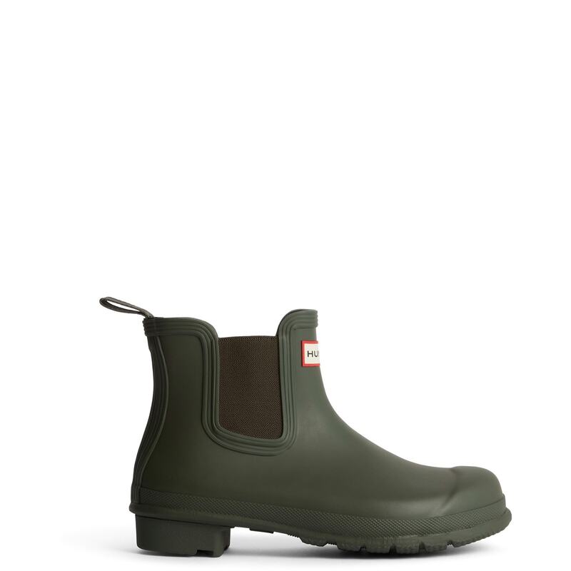 ハンター レディース シューズ ブーツ・レインブーツ チェルシーブーツ チェルシー ブーツ Hunter Original Chelsea Boot Dark Olive オリーブ