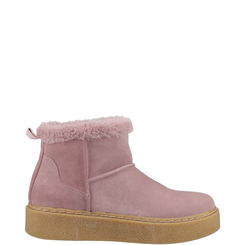 ハッシュパピー レディース シューズ ブーツ・レインブーツ アンクル ブーツ Hush Puppies Becca Ankle Boots Light Pink ピンク|ReVida 店