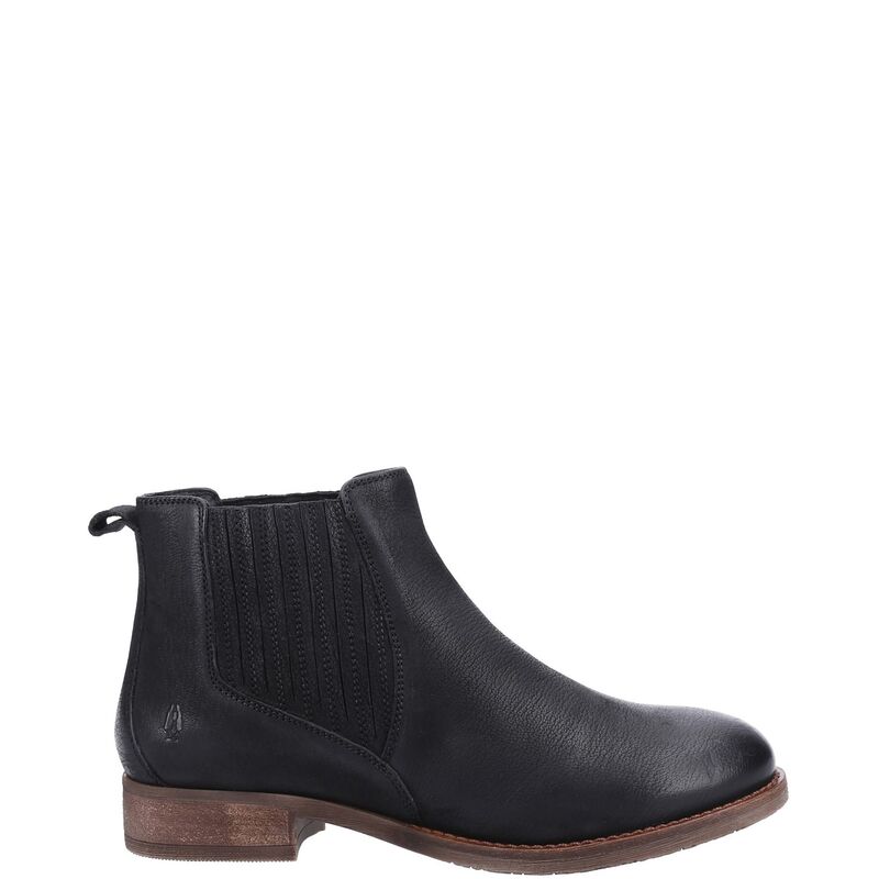 ハッシュパピー レディース シューズ ブーツ・レインブーツ Hush Puppies Edith Boot Black 黒いこと レディース靴-ブーツ-その他