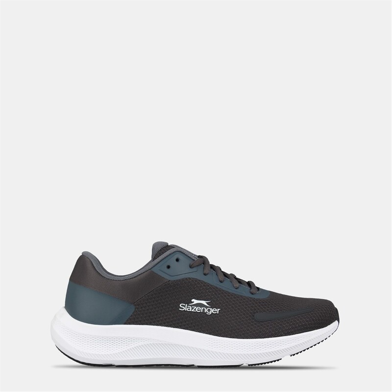 スラセンジャー メンズ シューズ スニーカー Slazenger Assent Trainer Mens Grey/White ホワイト