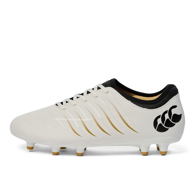 カンタベリー メンズ シューズ ブーツ・レインブーツ Canterbury Phoenix 2 Team Mens Firm Ground Rugby Boots White ホワイト