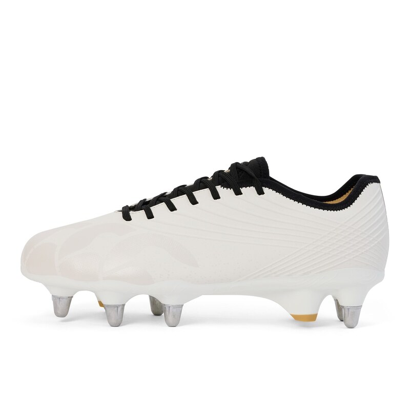カンタベリー メンズ シューズ ブーツ・レインブーツ Canterbury Stampede Groundbreak Pro Mens Soft Ground Rugby Boots White ホワイト