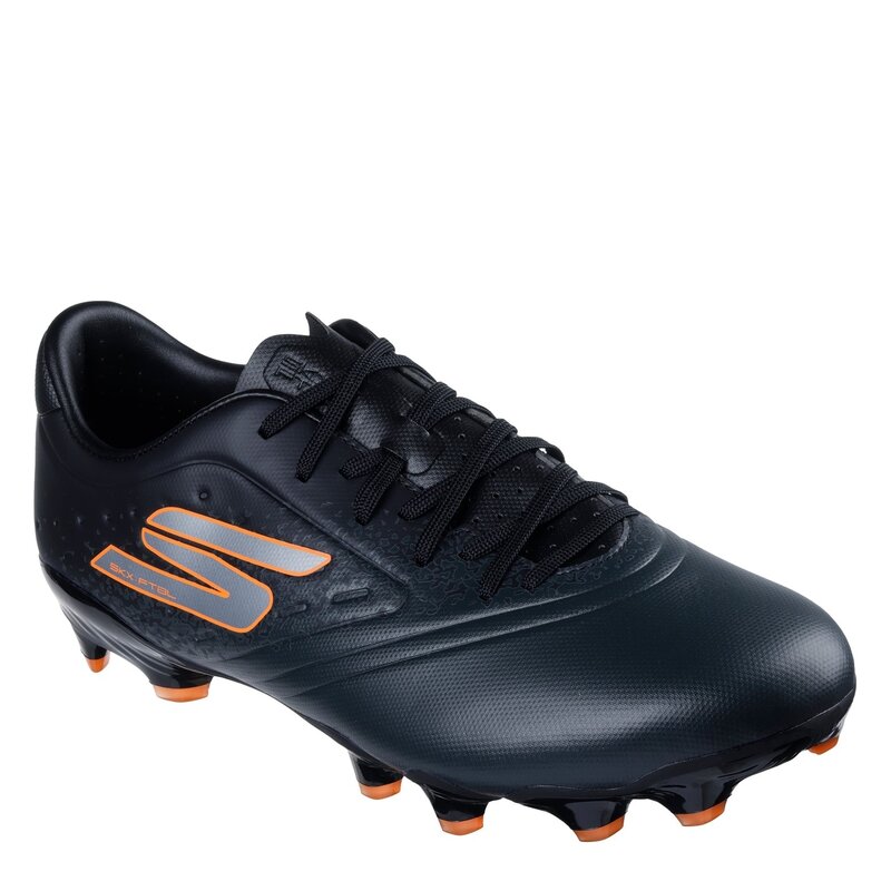 スケッチャーズ メンズ シューズ スニーカー ブーツ Skechers Razor Adults Academy Firm Ground Football Boots Black/Orange 黒いこと
