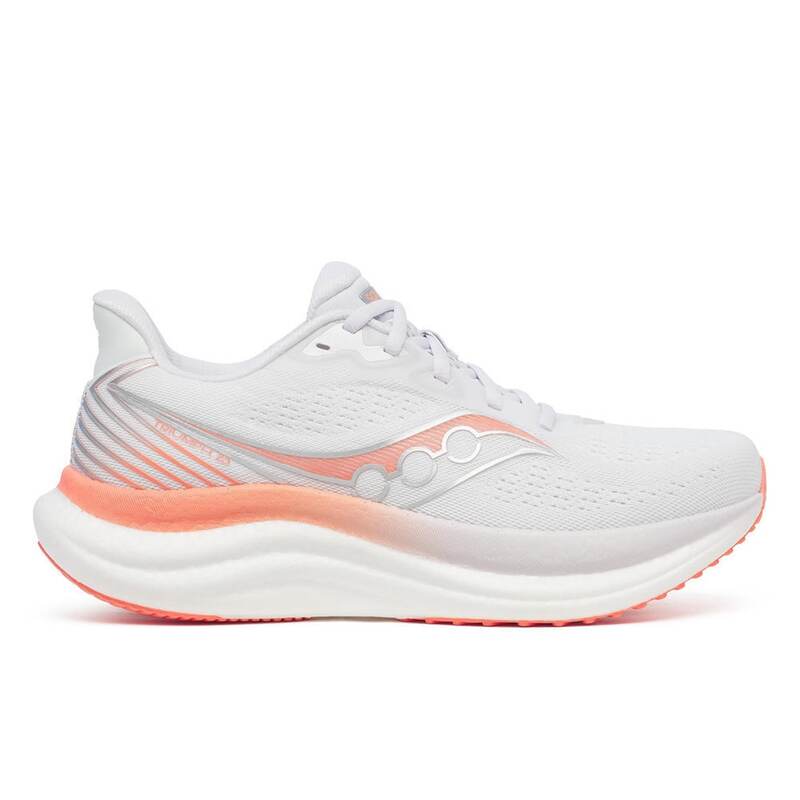サッカニー レディース シューズ スニーカー Saucony Triumph 23 Road Running Shoes Womens White ホワイト