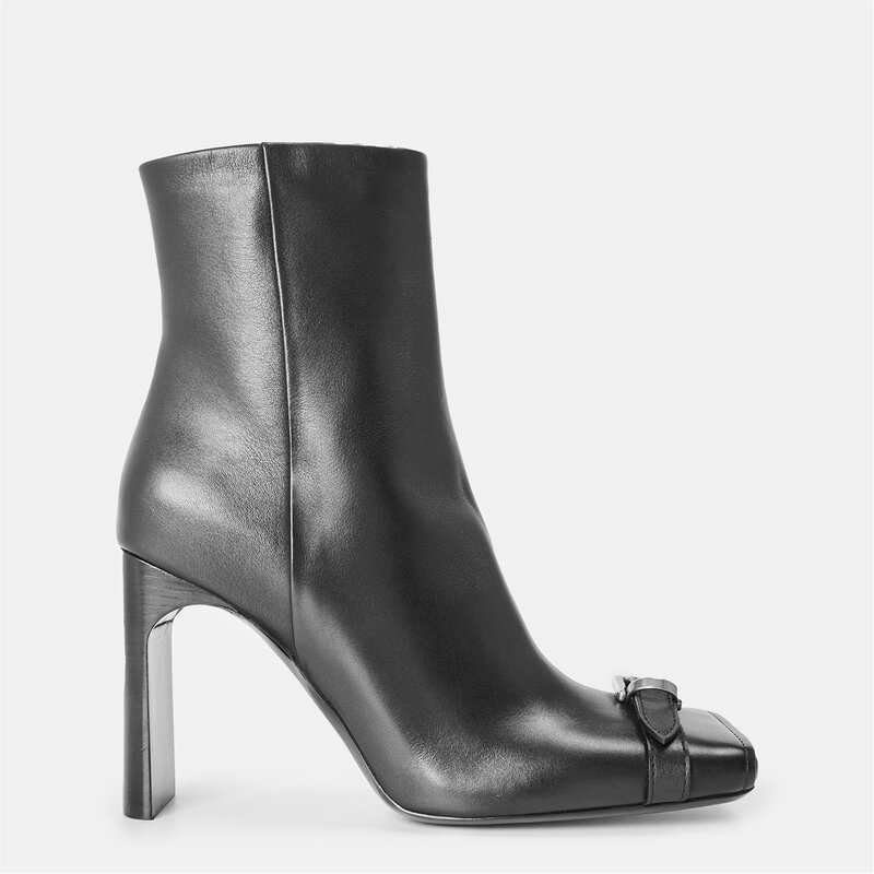 バレンシアガ レディース シューズ ブーツ・レインブーツ BALENCIAGA Bal Bel Air 100h Bty Ld54 Black/Silver ブラック