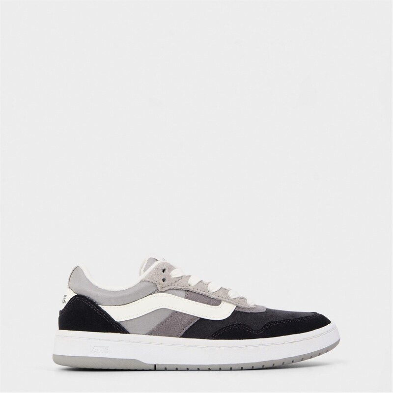 バンズ レディース シューズ スニーカー Vans Cruze 3.0 Gradient Green Canvas Trainers Unisex Adults Gray 薄墨色
