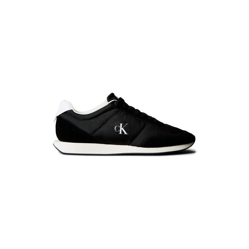 カルバンクライン メンズ シューズ スニーカー Calvin Klein CK L Retro Runner Sn54 Black/White ホワイト
