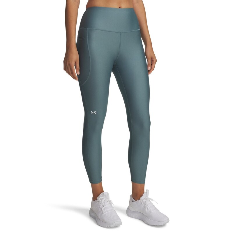アンダーアーマー レディース ボトムス ハーフパンツ・ショーツ アンクル レギンス Under Armour Armour HeatGearR No-Slip Waistband Ankle Leggings Women's Jasper Blue ブルー|ReVida 店