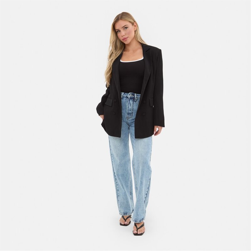 アイソウイットファースト レディース アウター ジャケット・ブルゾン ブレザー I Saw It First Soft Woven Blazer Black ブラック