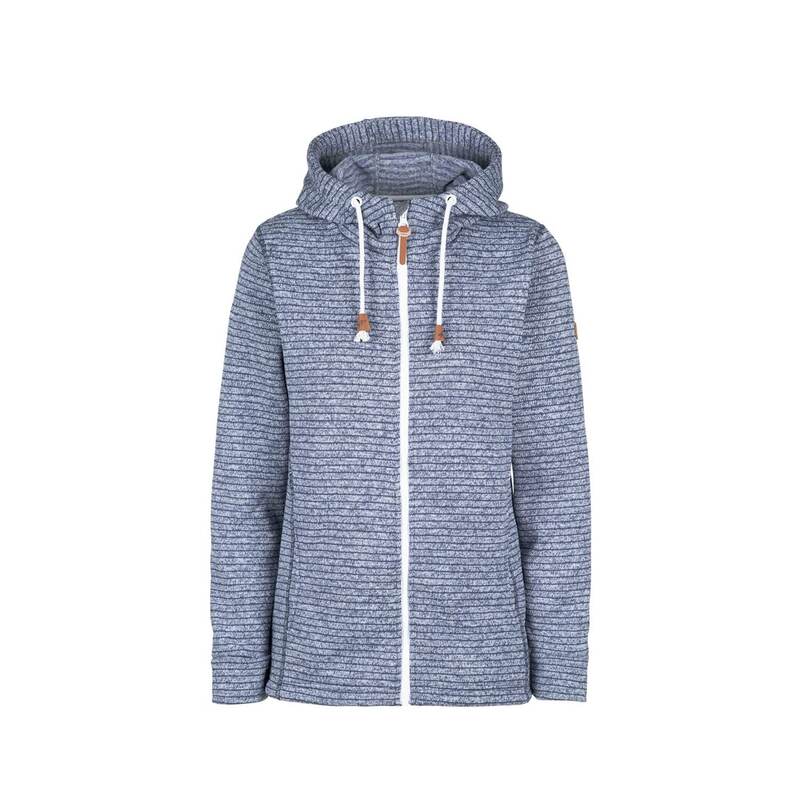 トレスパス レディース アウター パーカー・スウェット パーカー Trespass Kari Full-Zip Hoodie Navy ネイビー