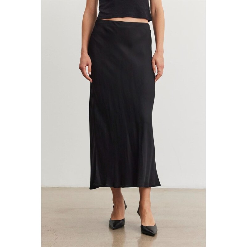 ヴェルヴェットバイグラハムスペンサー レディース ボトムス スカート Velvet by Graham and Spencer Velvet Skirt Ld99 Black ブラック
