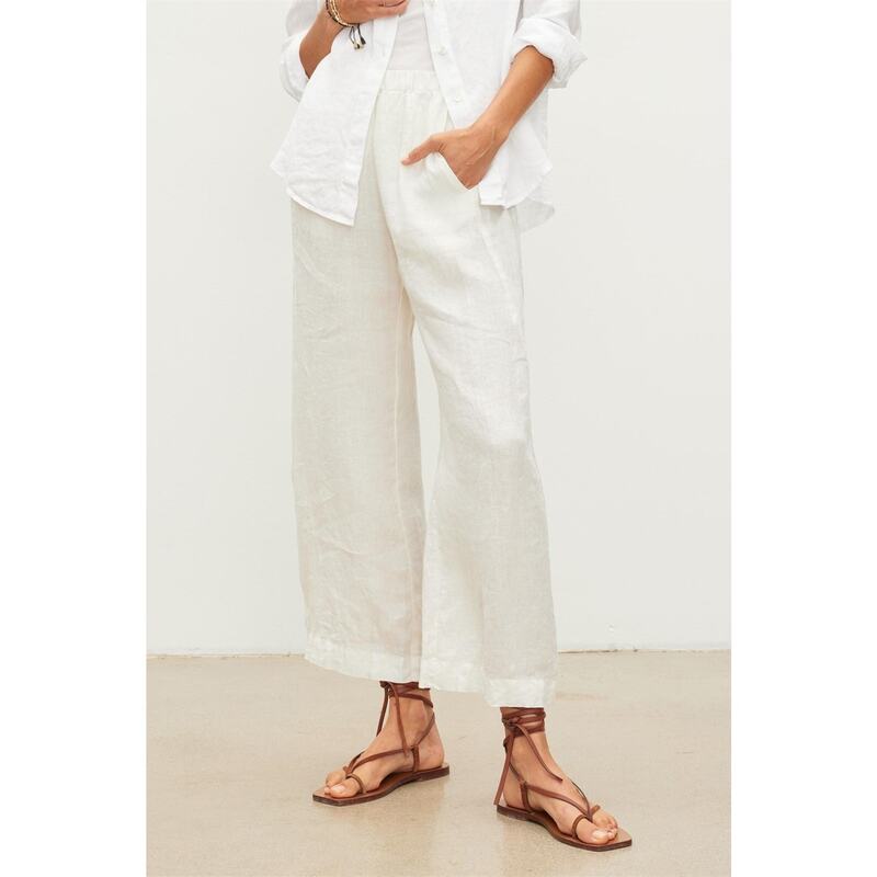 ヴェルヴェットバイグラハムスペンサー レディース ボトムス カジュアルパンツ パンツ Velvet by Graham and Spencer Velvet Trousers Ld99 Chalk チョーク