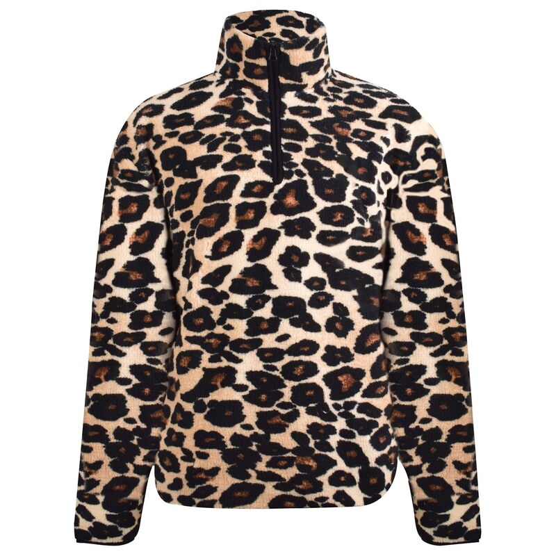 ソウルカル レディース アウター パーカー・スウェット フリース SoulCal Borg Fleece Ld61 Leopard Print アニマル|ReVida 店