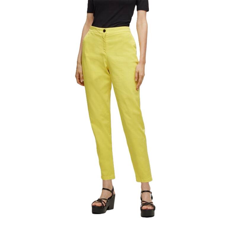 ボス レディース ボトムス カジュアルパンツ Boss Tolinda-D Ld99 Open Yellow イエロー