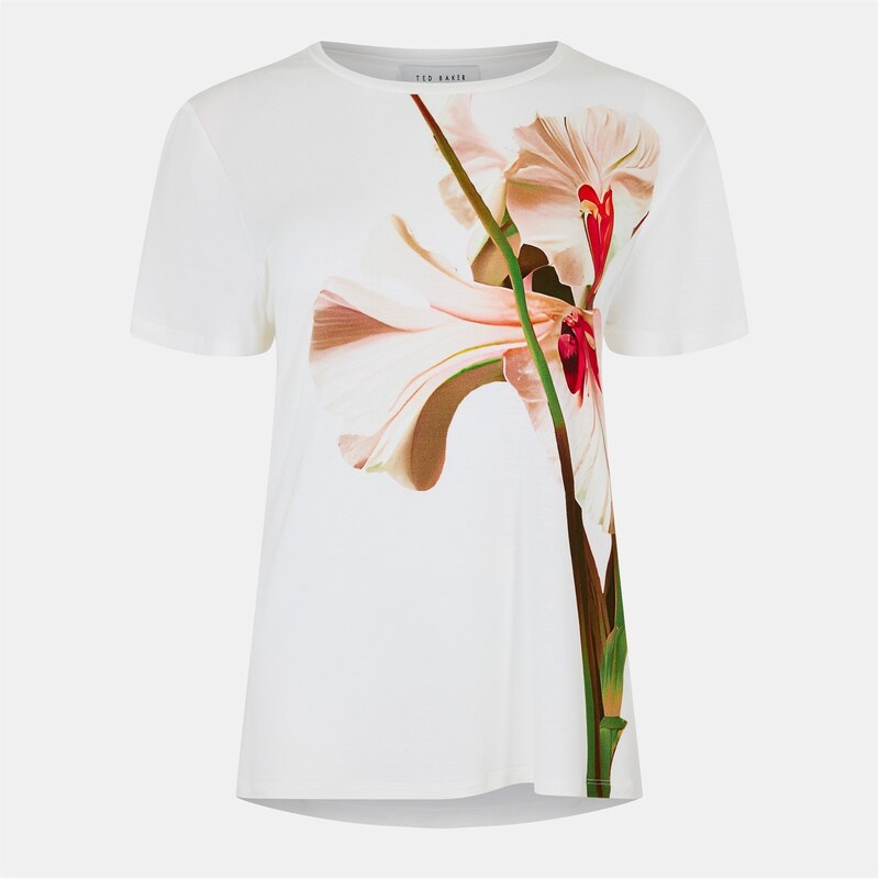 テッドベーカー レディース トップス Tシャツ プリント シャツ Ted Baker Ted Print t-shirt Ld99 Nude-Pink ピンク