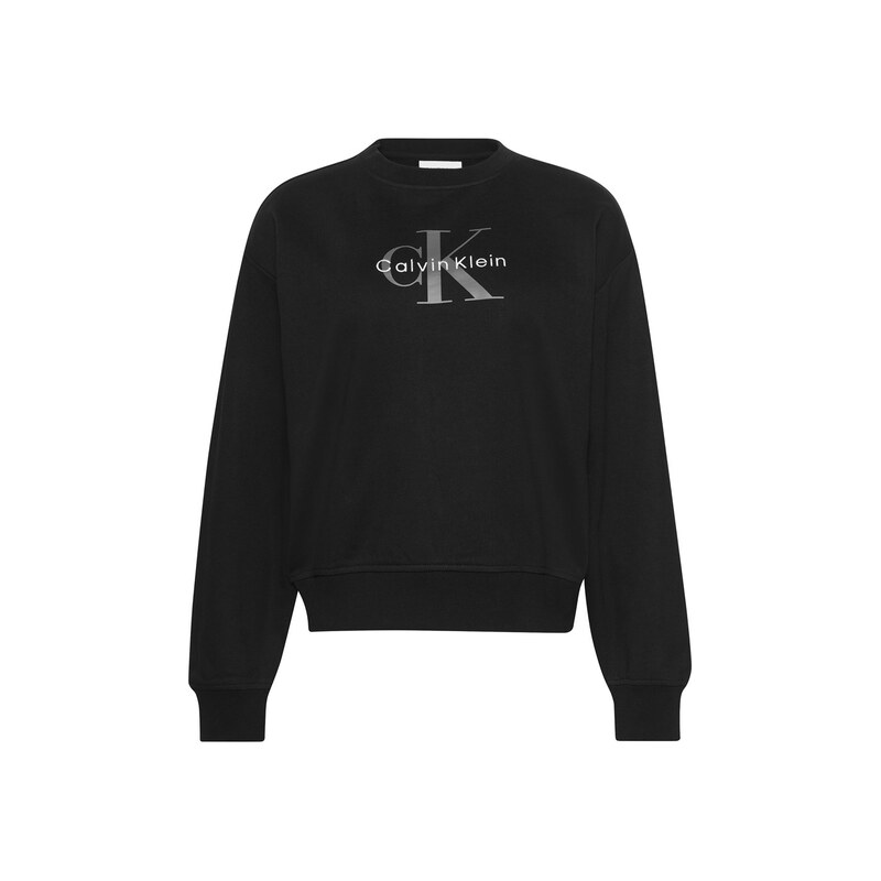 カルバンクライン レディース アウター パーカー・スウェット Calvin Klein Jeans CKJ Mono FT CN Ld54 Black 黒いこと