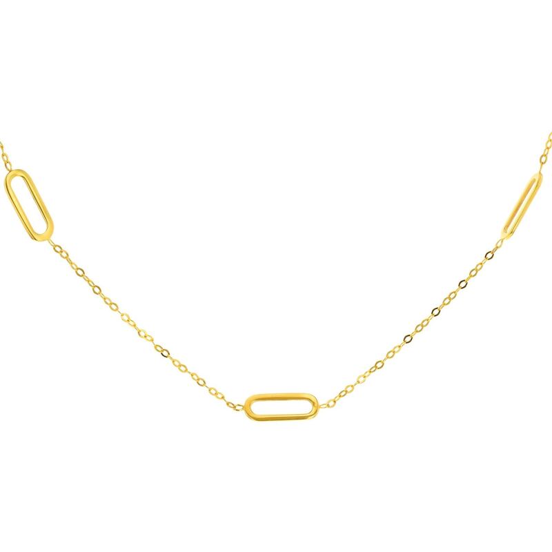 ビー ユー レディース アクセサリー ネックレス・チョーカー・ペンダントトップ Be You 9ct Gold Three Paper Adjustable Chain Yellow Gold イエロー 44,720円