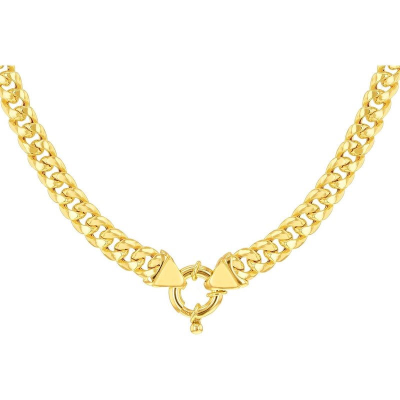 ビー ユー レディース アクセサリー ネックレス・チョーカー・ペンダントトップ Be You 9ct Gold Cuban Link Chain Yellow Gold イエロー 382,410円