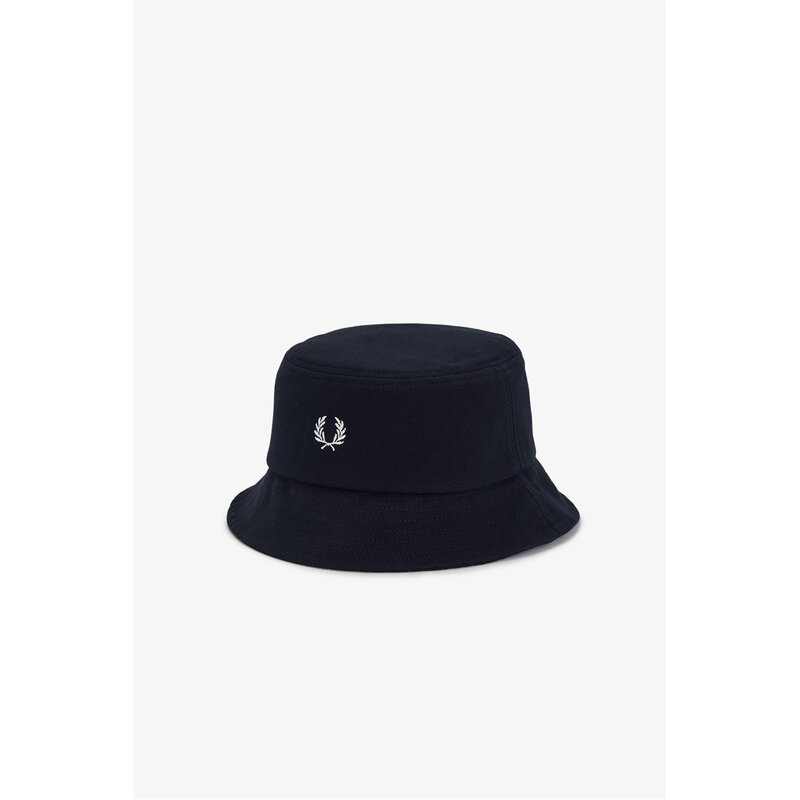フレッドペリー メンズ アクセサリー 帽子 Fred Perry Fred Pique Bucket Sn33 Black 843 ブラック