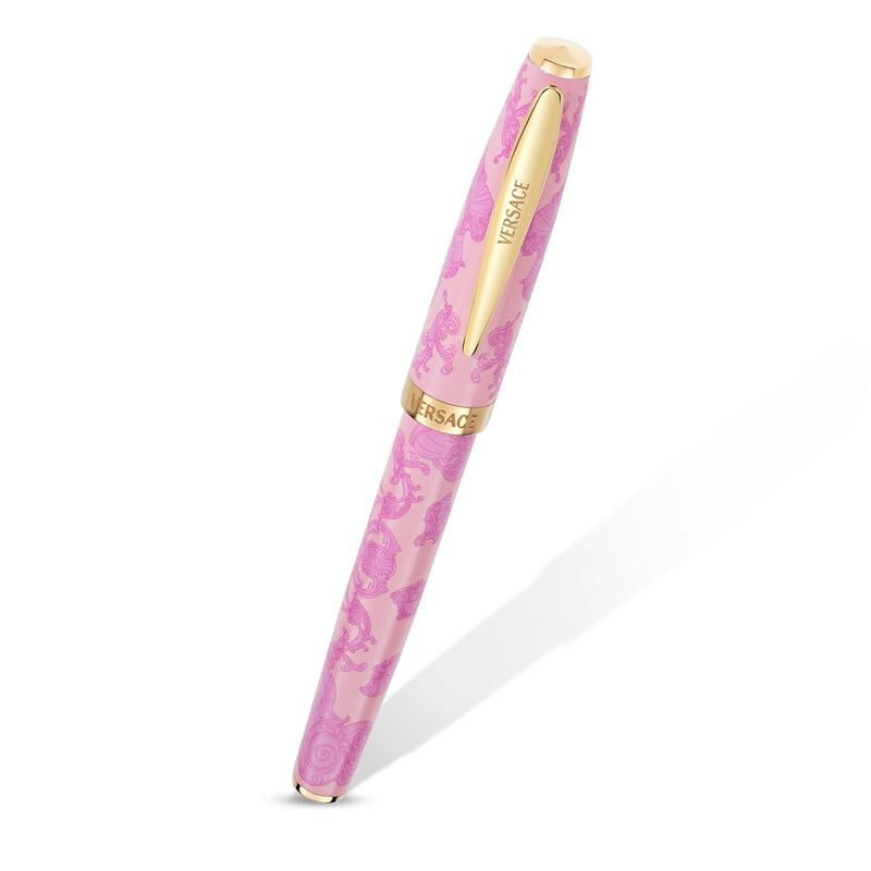 ヴェルサーチ メンズ アクセサリー 腕時計 Versace Barocco Pen Pink ピンク メンズ腕時計-腕時計