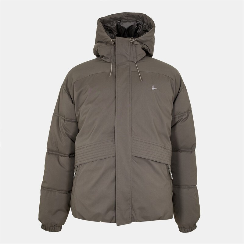 ジャック ウィルス メンズ アウター ジャケット・ブルゾン ジャケット Jack Wills Salcombe Short Puffer Jacket Iron 16,786円
