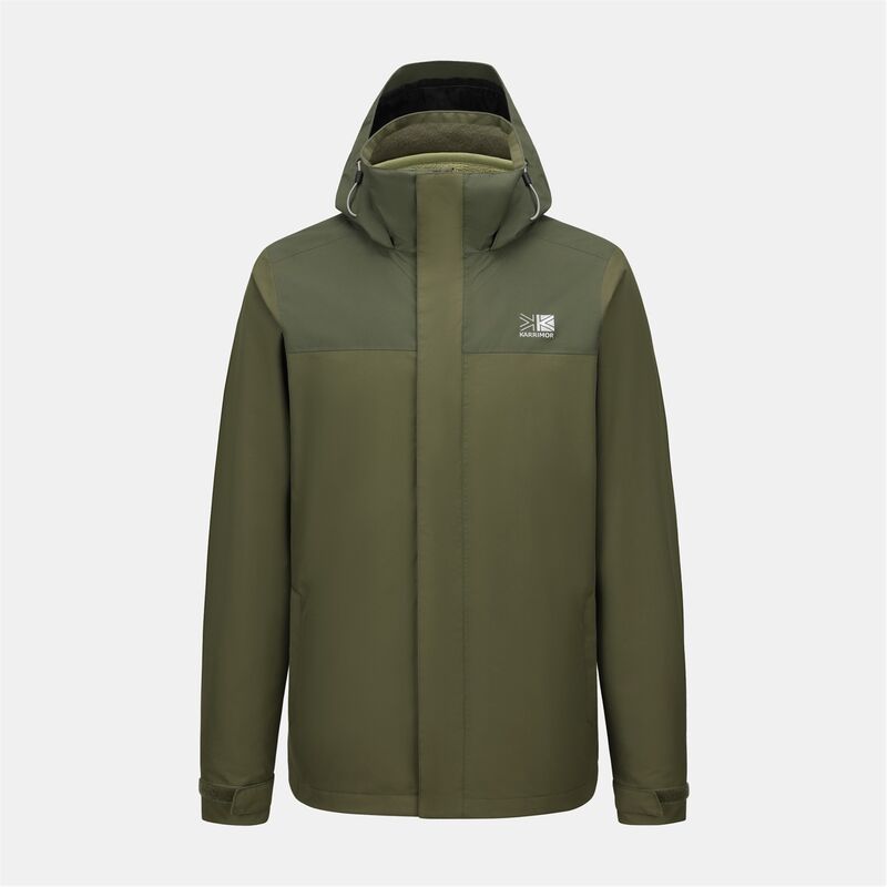 カリマー メンズ アウター ジャケット・ブルゾン ジャケット Karrimor 3 in 1 Waterproof Jacket Mens Khaki カーキ